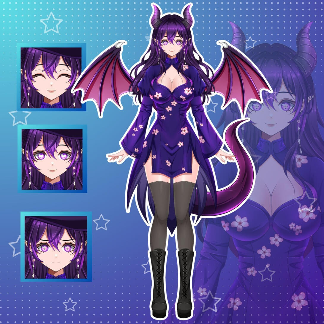 Sakura Model commission I done!!